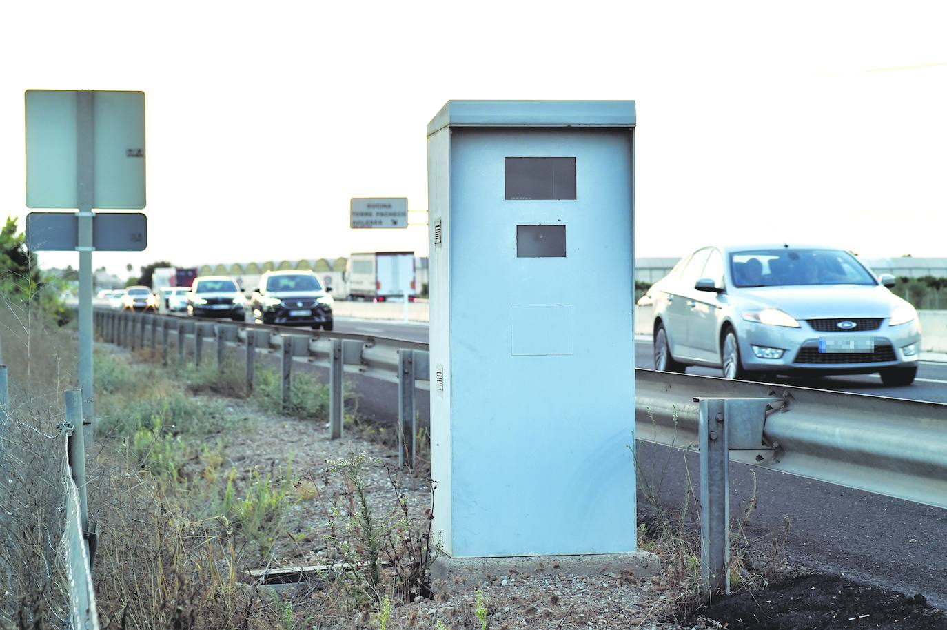 El radar de Balsicas cazó el año pasado a 27.000 conductores por exceso de velocidad