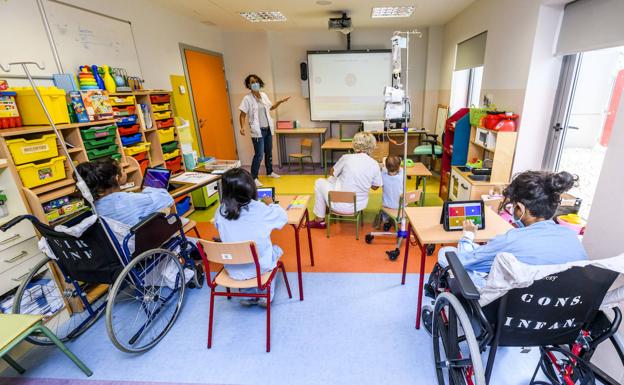 Educación atendió a mil menores en las aulas hospitalarias y en sus domicilios en 2021