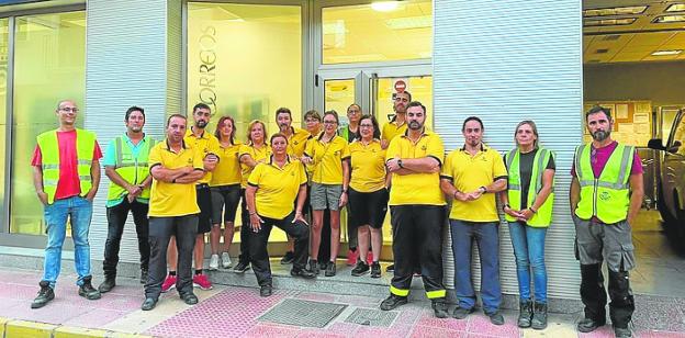 Empleados de Correos suspenden el reparto en Alcantarilla y Águilas