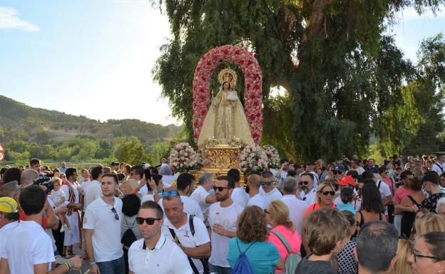 La patrona de Cieza ya está en la basílica