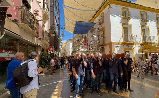 Ensayos para el aniversario de la coronación de la Dolorosa en Lorca