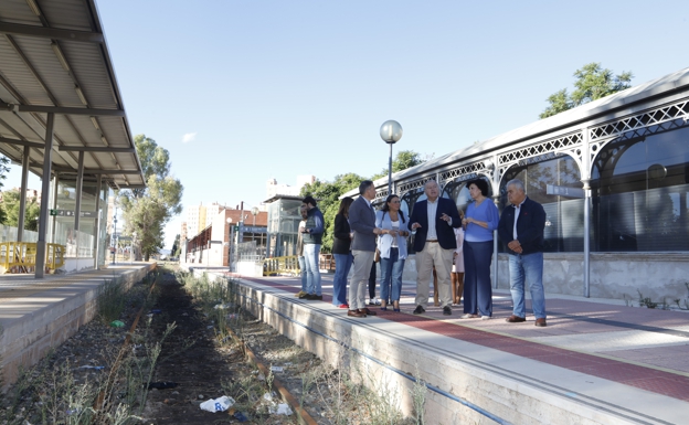 Un año sin trenes en Lorca