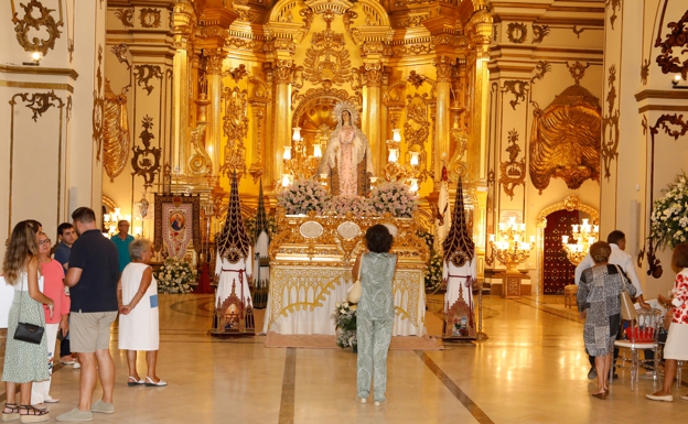 Día grande para el Paso Blanco de Lorca por el aniversario de la coronación