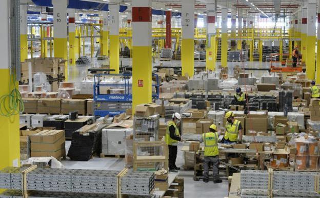 Amazon oferta más de 500 puestos de trabajo con sueldos de hasta 1.700 euros