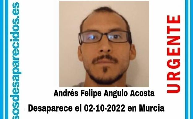 Buscan a un joven visto por última vez en Murcia el día 2 de octubre