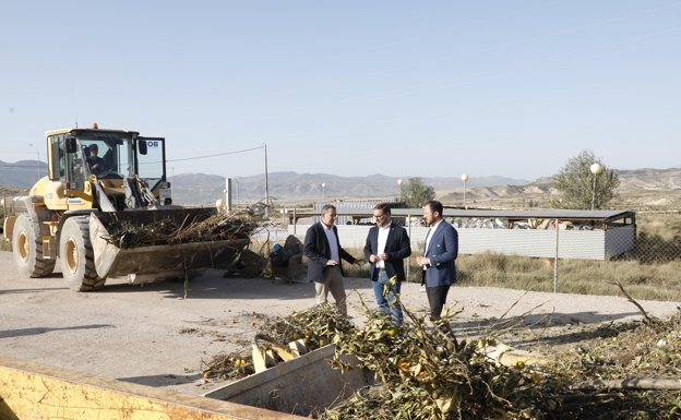 Abierto un depósito para restos de poda en el Centro de Gestión de Residuos de Lorca