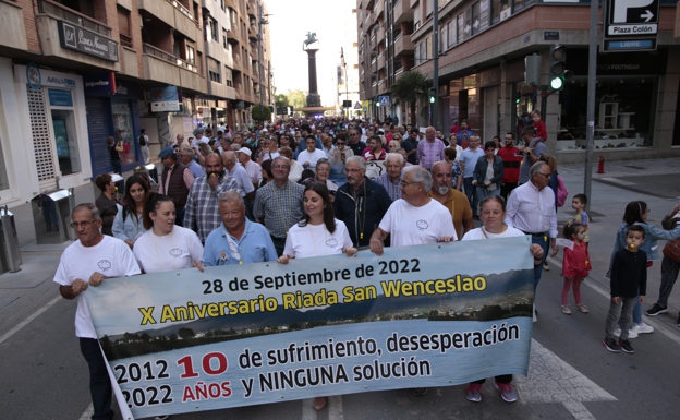 Los afectados por la riada de Lorca exigen que se ejecuten las obras prometidas