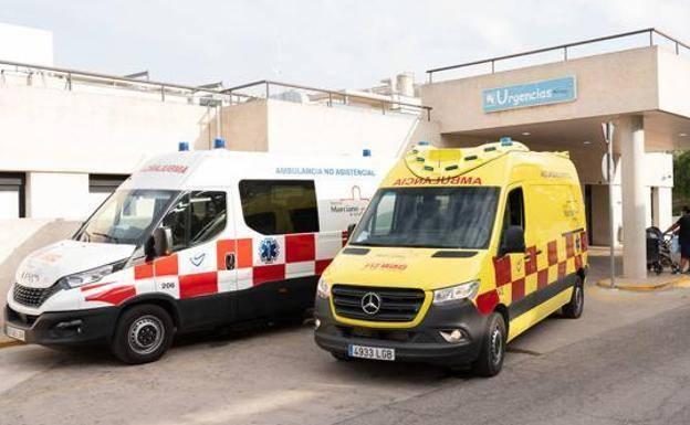 Herido un camionero de 46 años al volcar su vehículo en la A-7, a la altura de Lorca