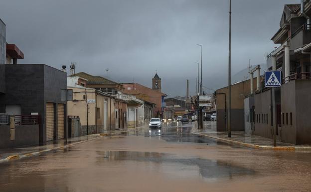 Amplían hasta el viernes el aviso amarillo por lluvias en el Campo de Cartagena y Mazarrón