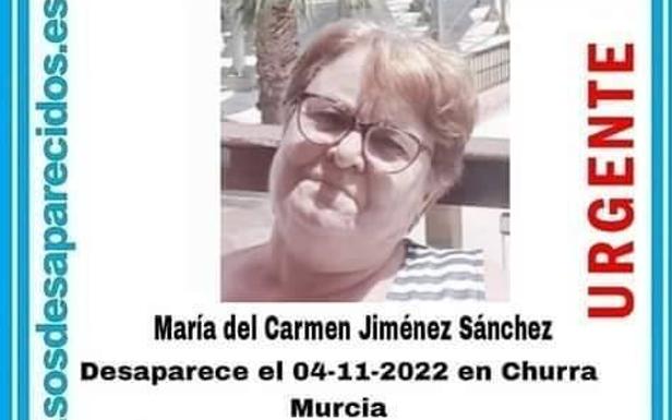 Buscan a una mujer desaparecida en Murcia