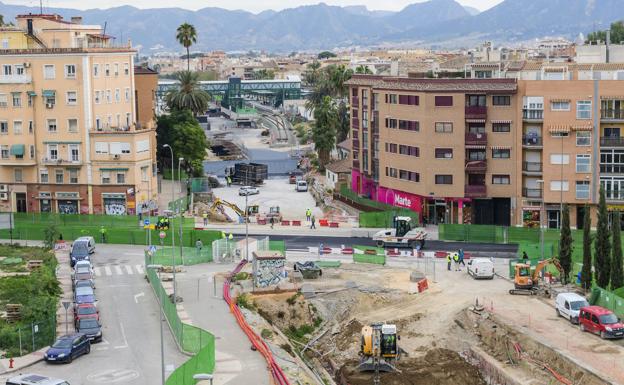 El túnel de El Rollo en Murcia ya está completamente cubierto