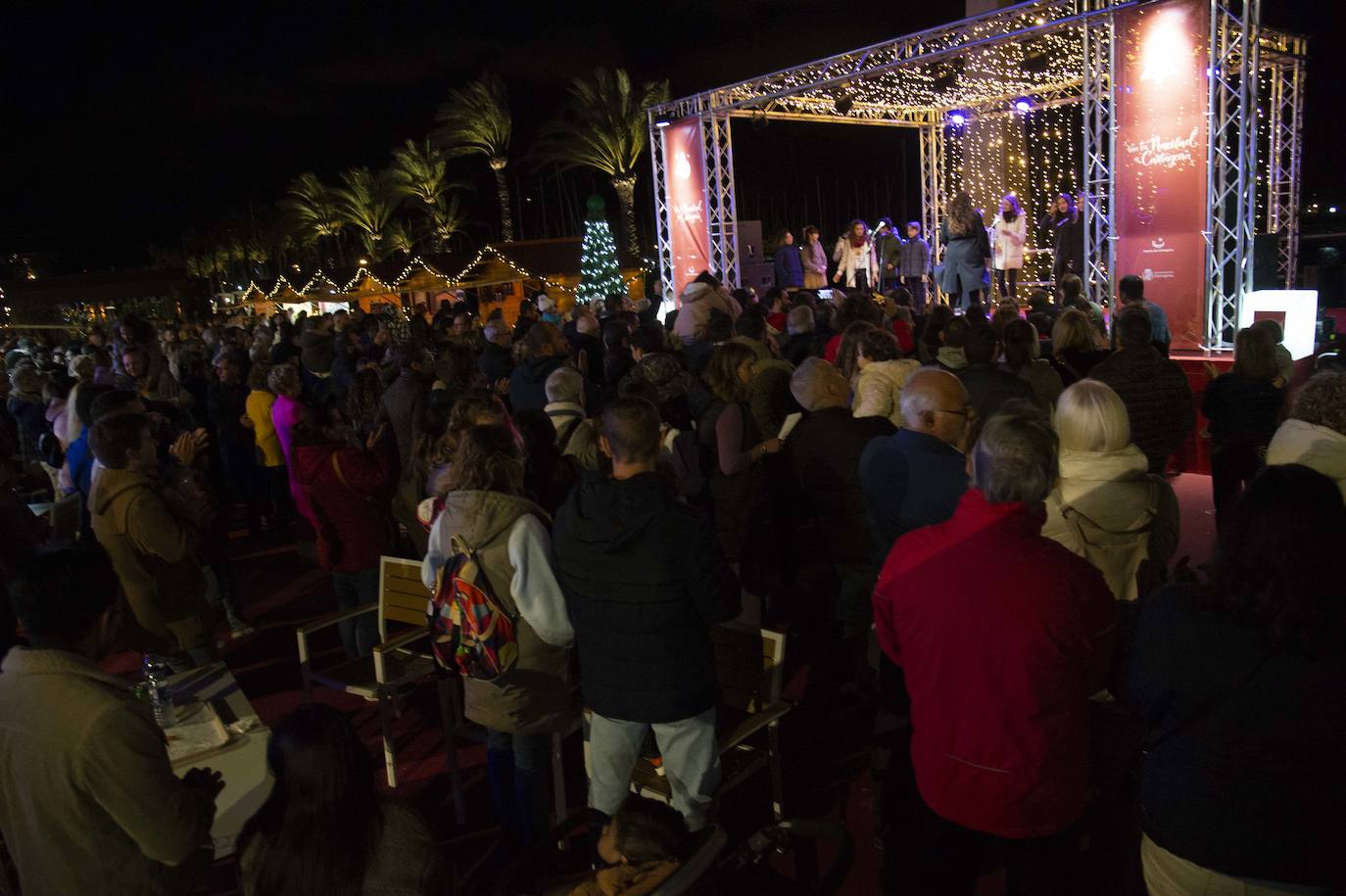 Cartagena enciende las luces de Navidad