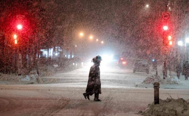 Un «ciclón bomba» provoca el caos en Estados Unidos con temperaturas de hasta -45ºC