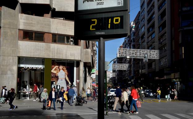 Mínimas cinco grados por encima de lo habitual en diciembre en la Región de Murcia