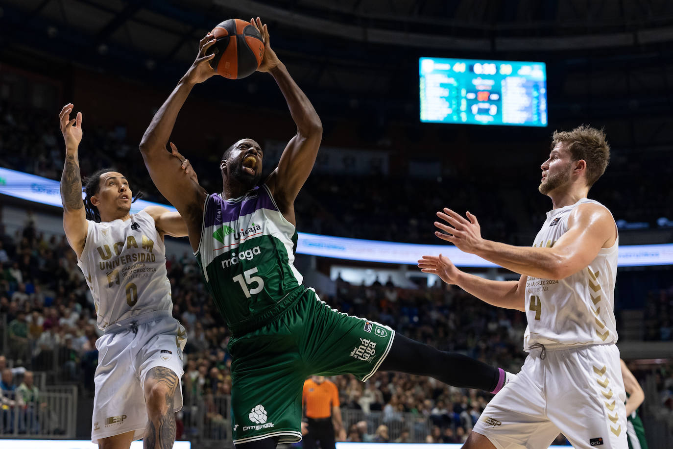 El UCAM más fallón no puede sorprender al Unicaja