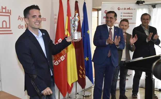 El tenista Kike Sicar, Premio Murciano del Año tras proclamarse campeón de España y subcampeón del mundo