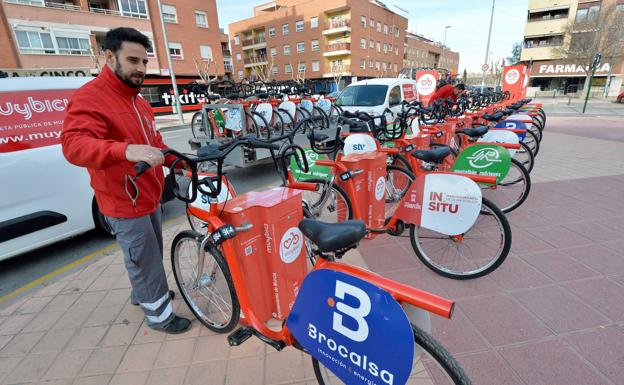 El Ayuntamiento de Murcia incorpora nuevas bicicletas y crea una app para el servicio MUyBICI