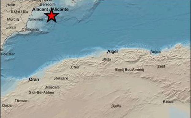 Un terremoto de casi 3 grados sacude la zona de Cabo de Palos