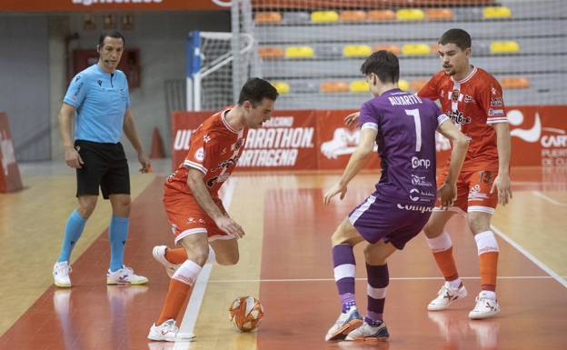 Dos partidos seguidos contra el Inter ponen a prueba la reacción del Jimbee Cartagena