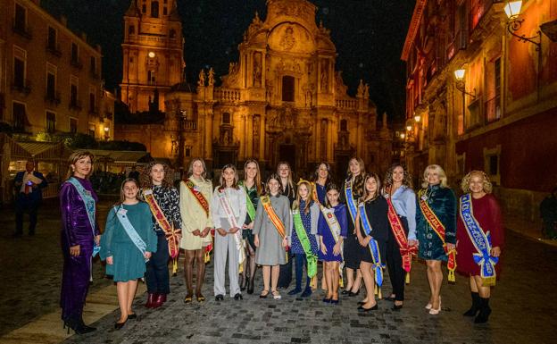 Catorce candidatas optan a abanderadas de la Federación de Moros y Cristianos de Murcia