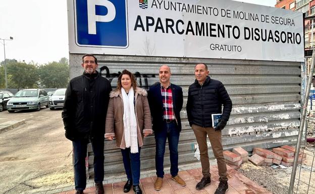 Un nuevo aparcamiento gratuito con 86 plazas abre sus puertas en el barrio San Antonio de Molina de Segura