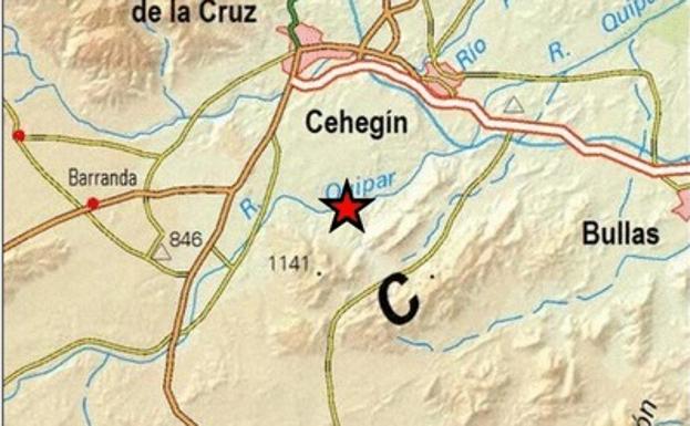 Bullas registra un terremoto de 3,5 grados este viernes