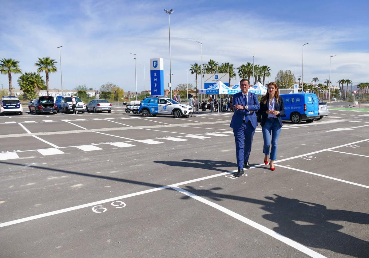 El barrio murciano de La Flota estrena aparcamiento disuasorio con 194 plazas