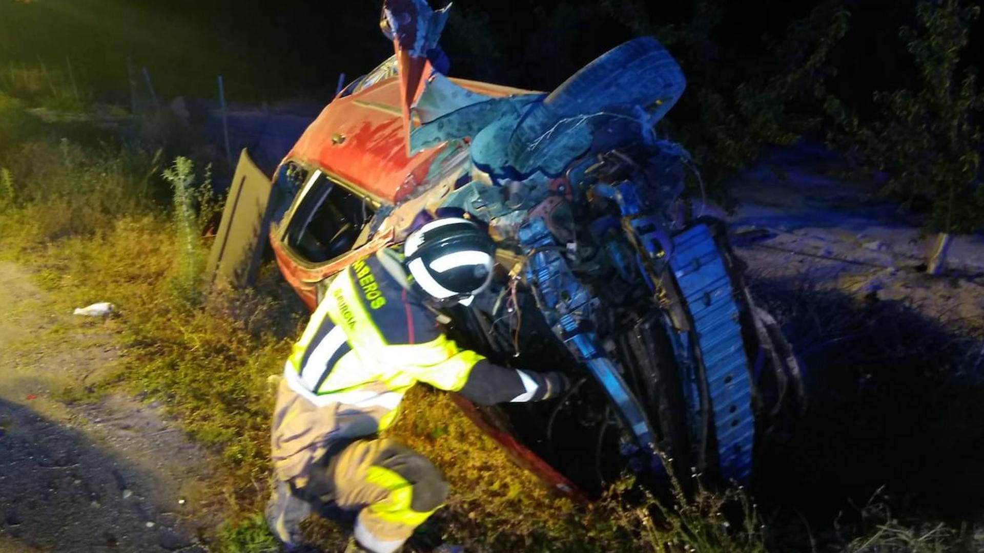 Un accidente de tráfico en Mula deja tres heridos