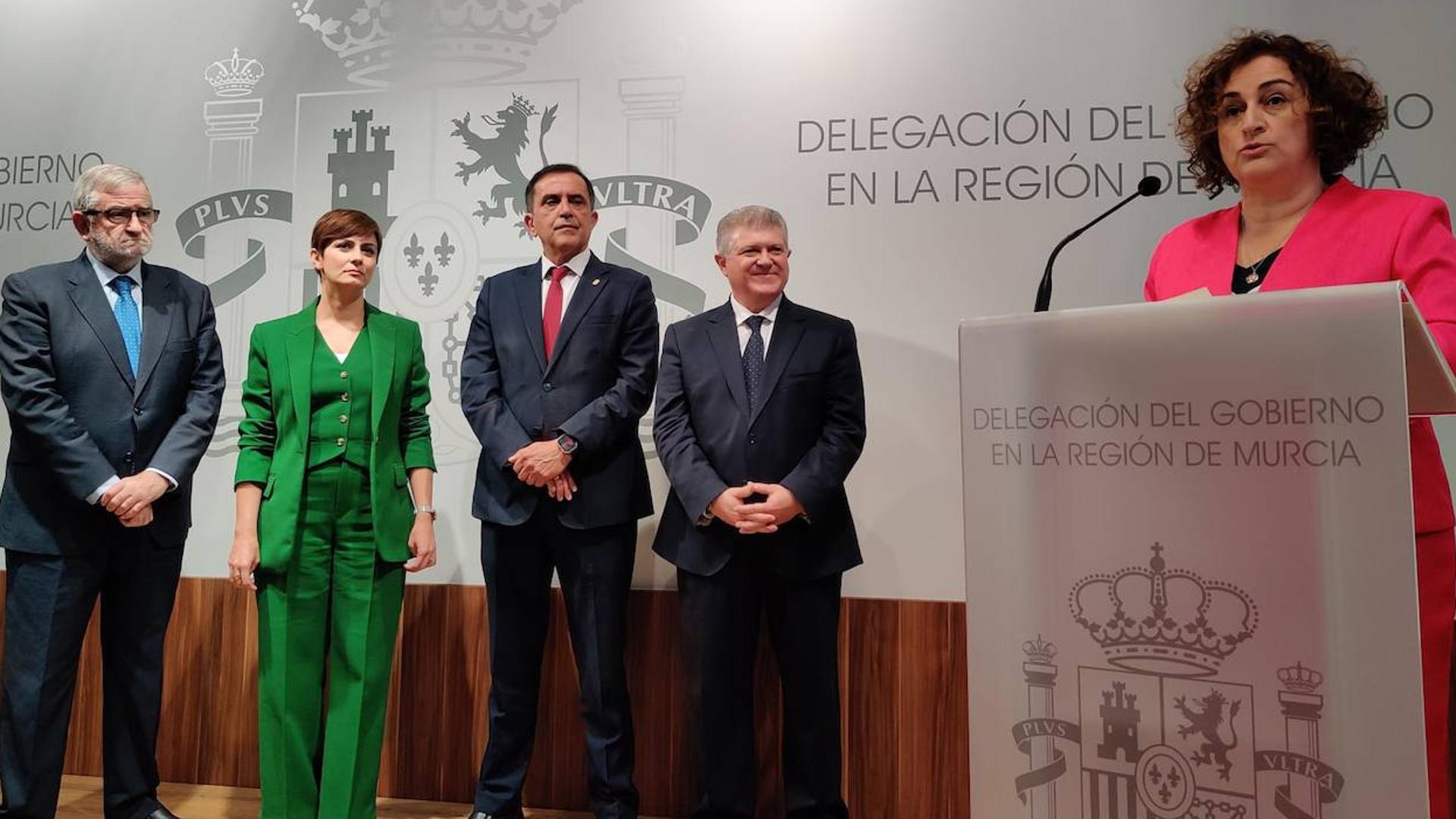 La nueva delegada de Gobierno de la Región de Murcia promete «abanderar las políticas en favor del estado de bienestar»