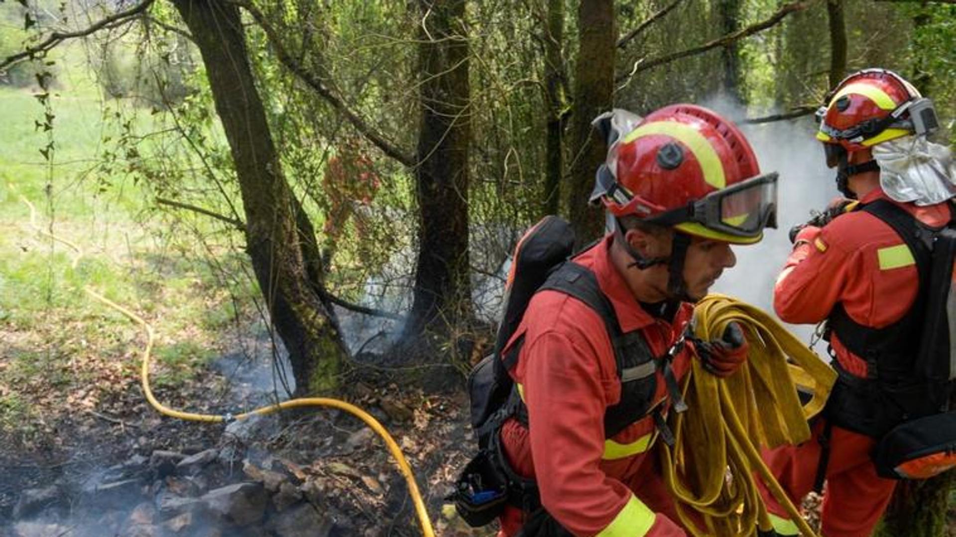 Cinco denunciados y otros diez investigados por los incendios en Asturias