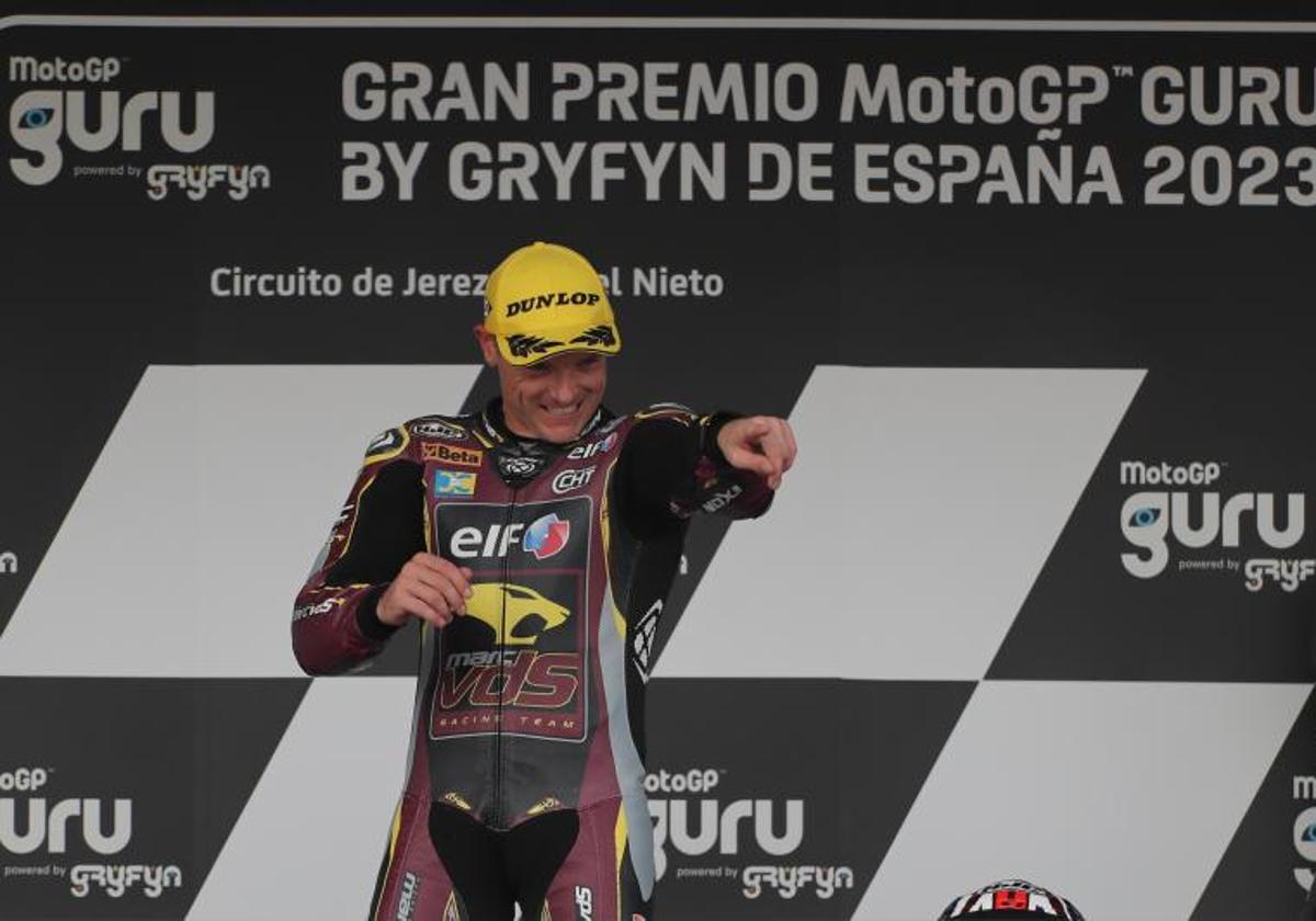 Bagnaia se interpone en la fiesta naranja de Jerez