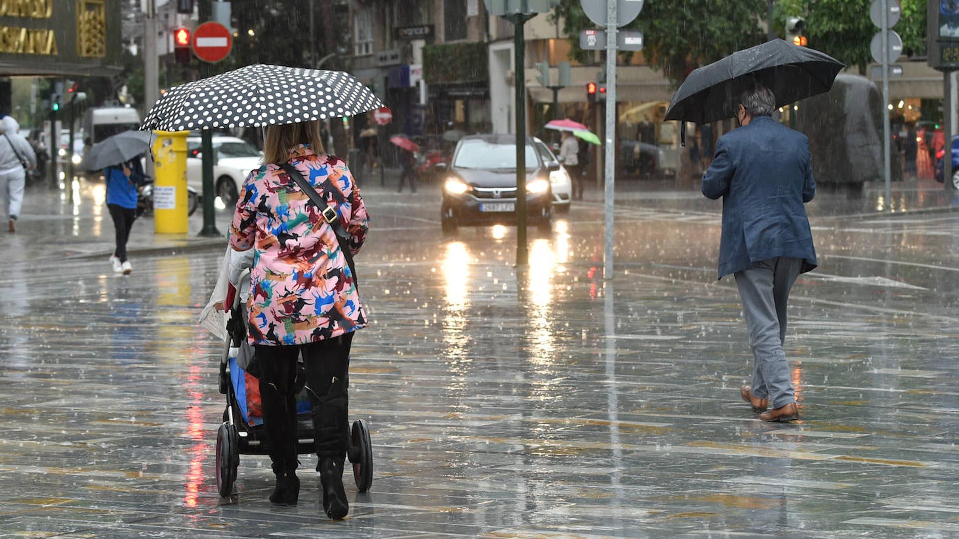 Nuevo aviso amarillo por tormentas este sábado en casi toda la Región de Murcia