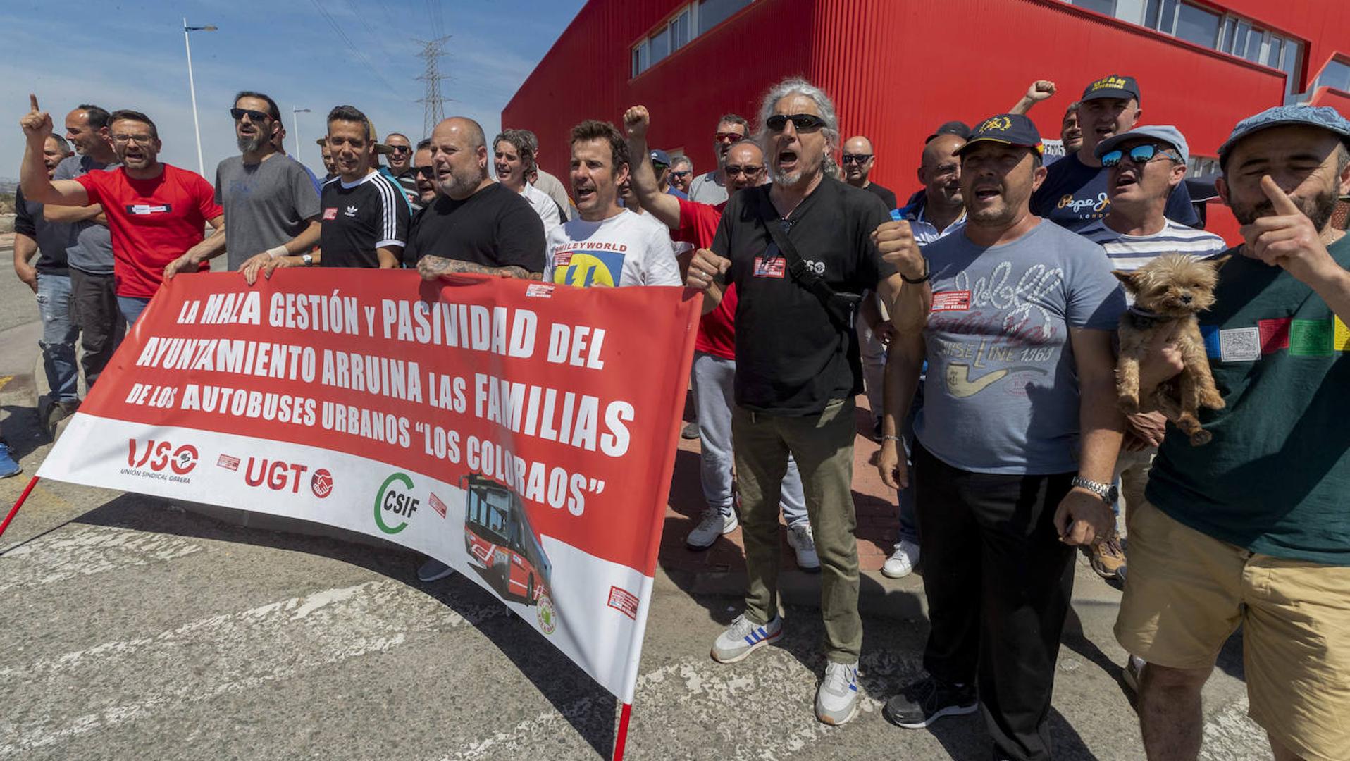 El Ayuntamiento de Murcia prepara la extinción del contrato con la empresa de los autobuses ‘coloraos’