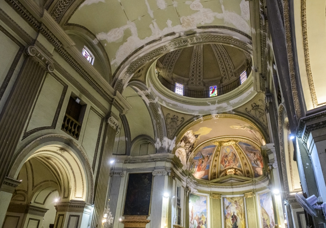 Cuenta atrás para acabar con las grietas de la iglesia de San Bartolomé de Murcia