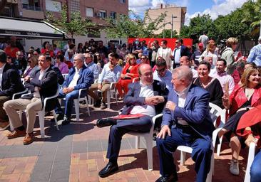 Miquel Iceta, en Murcia: «Venimos a molestar, a mejorar la vida de los ciudadanos»