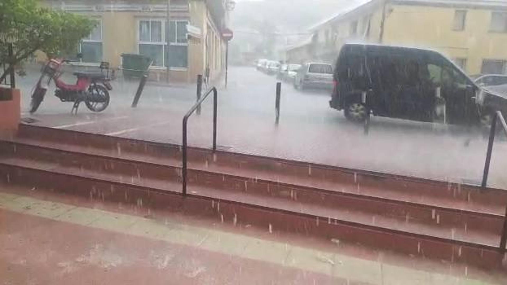 Granizo y fuertes tormentas para recibir el fin de semana en la Región de Murcia