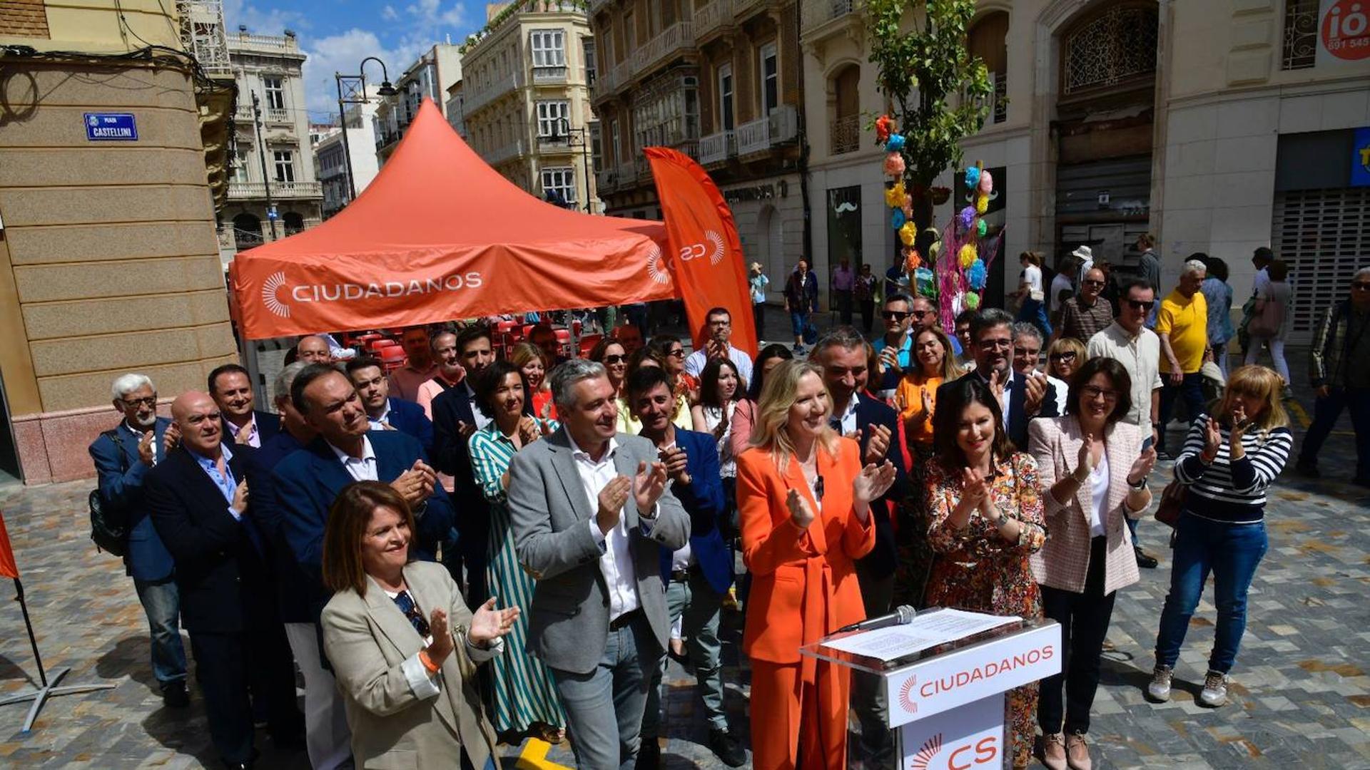 María José Ros presenta en Cartagena su candidatura a presidir la Región de Murcia