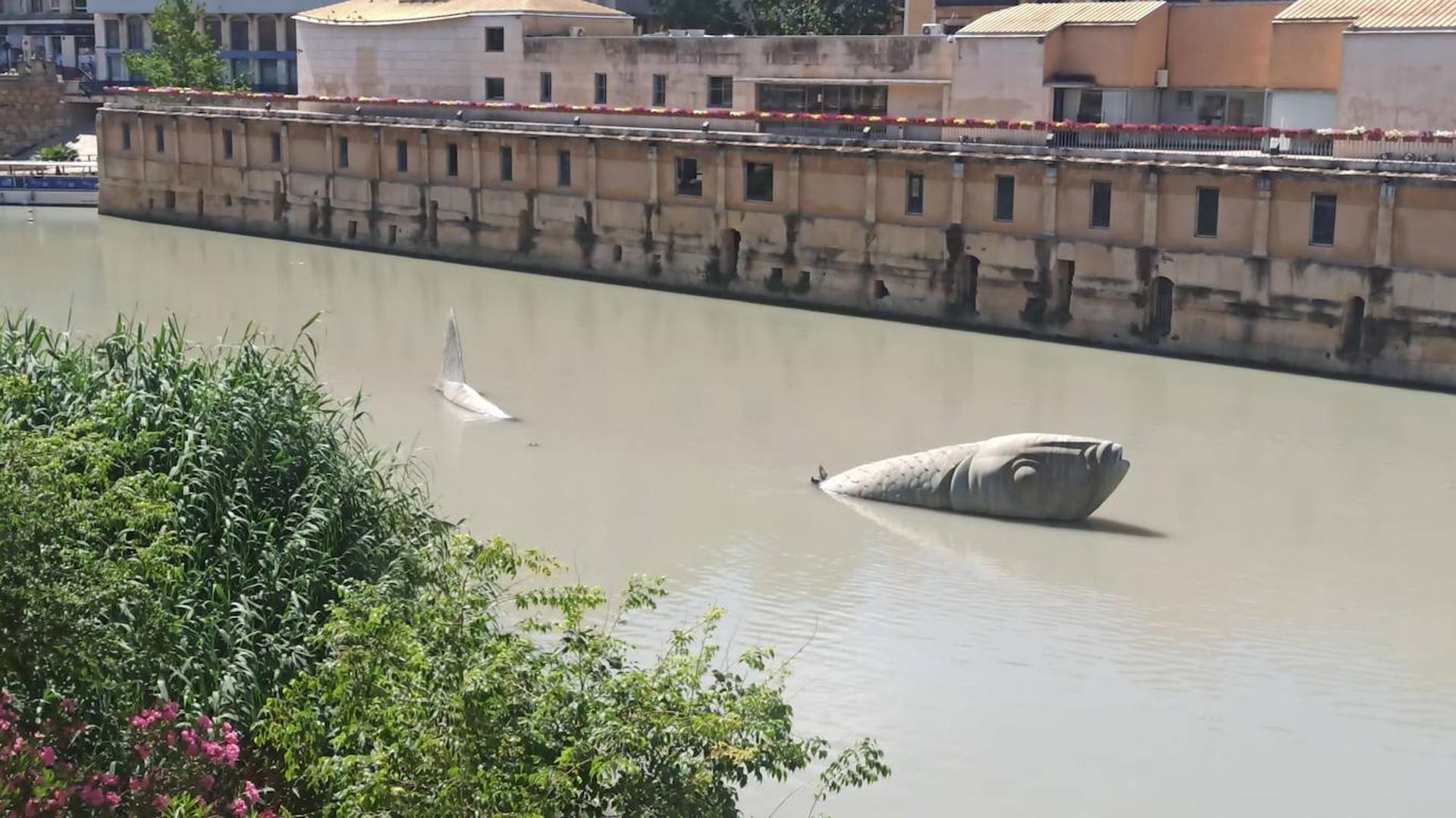 La sardina del río Segura en Murcia echará agua con un horario limitado durante el mes de mayo