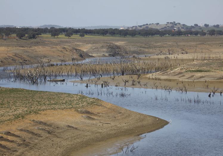 El embalse de Sierra Boyera, perteneciente a la cuenca del Guadalquivir, es de los más perjudicados del país.