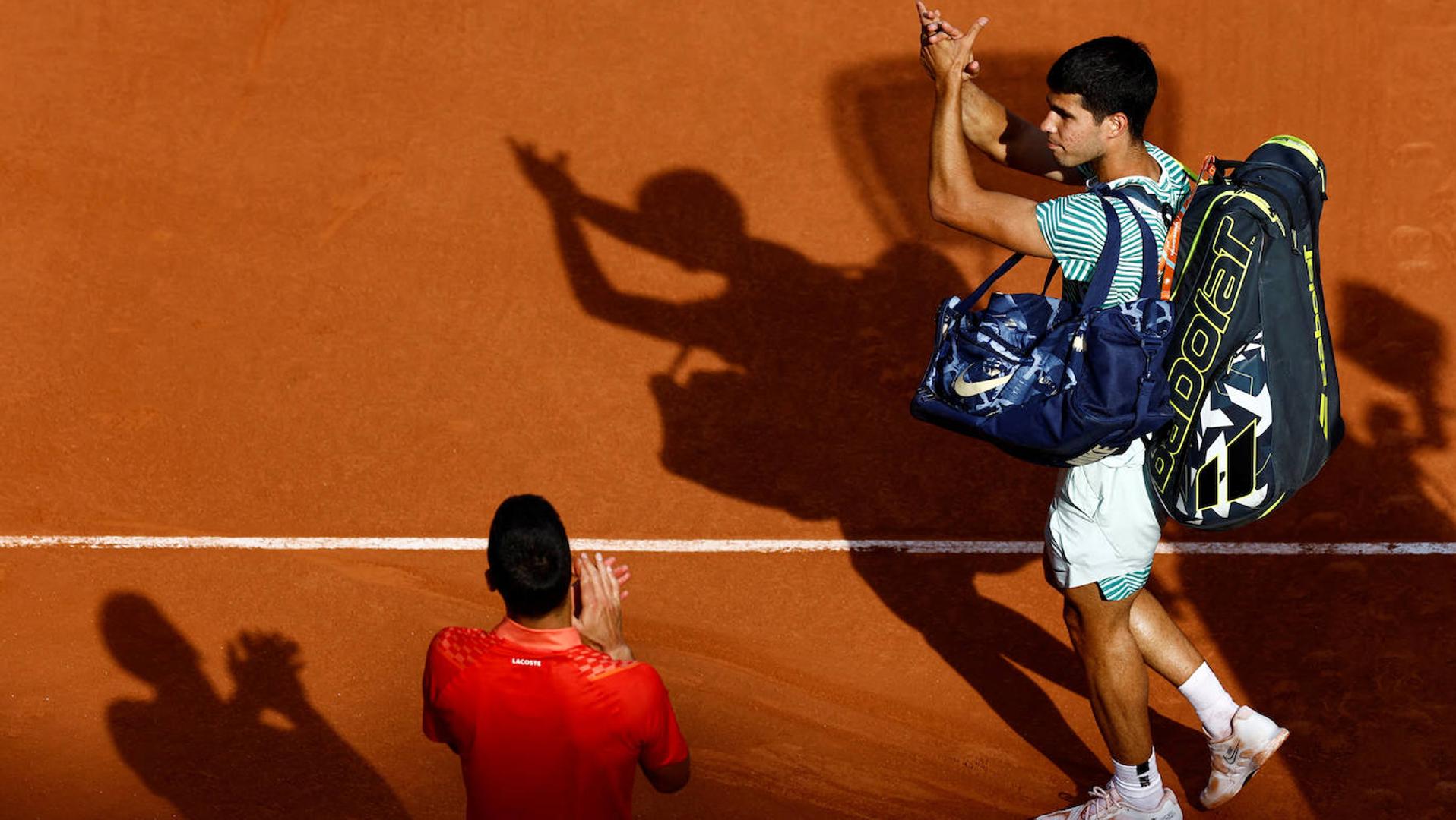 Djokovic derrite el sueño de Alcaraz en París