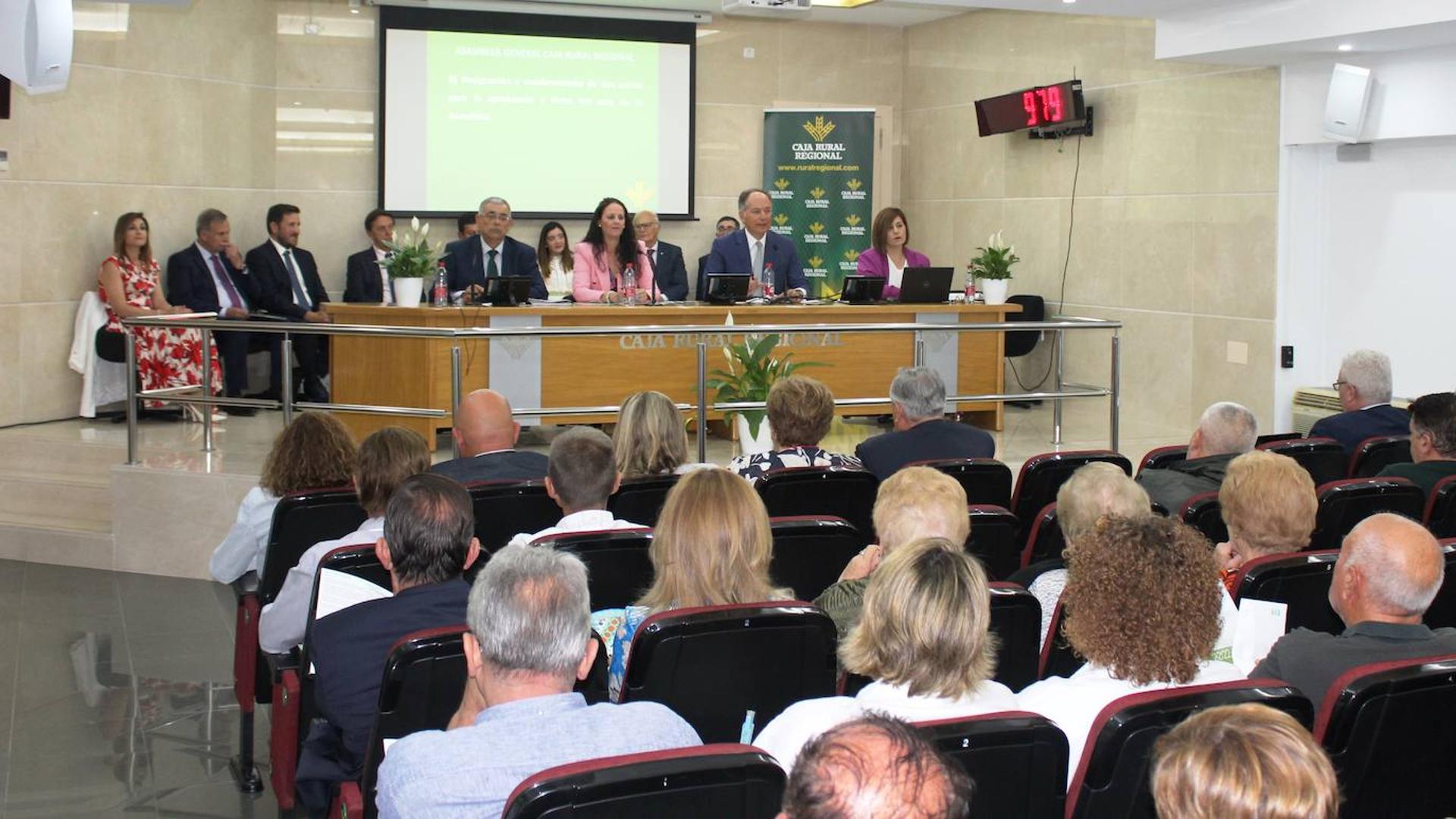 Caja Rural Regional de Murcia aprueba sus cuentas anuales de 2022 en su Asamblea General de Socios