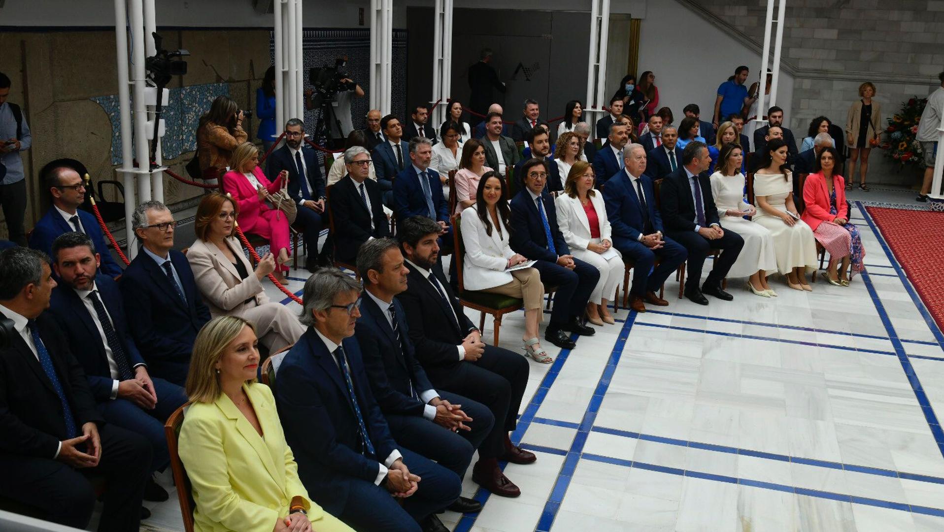 Pleno de constitución de la Asamblea Regional, en directo