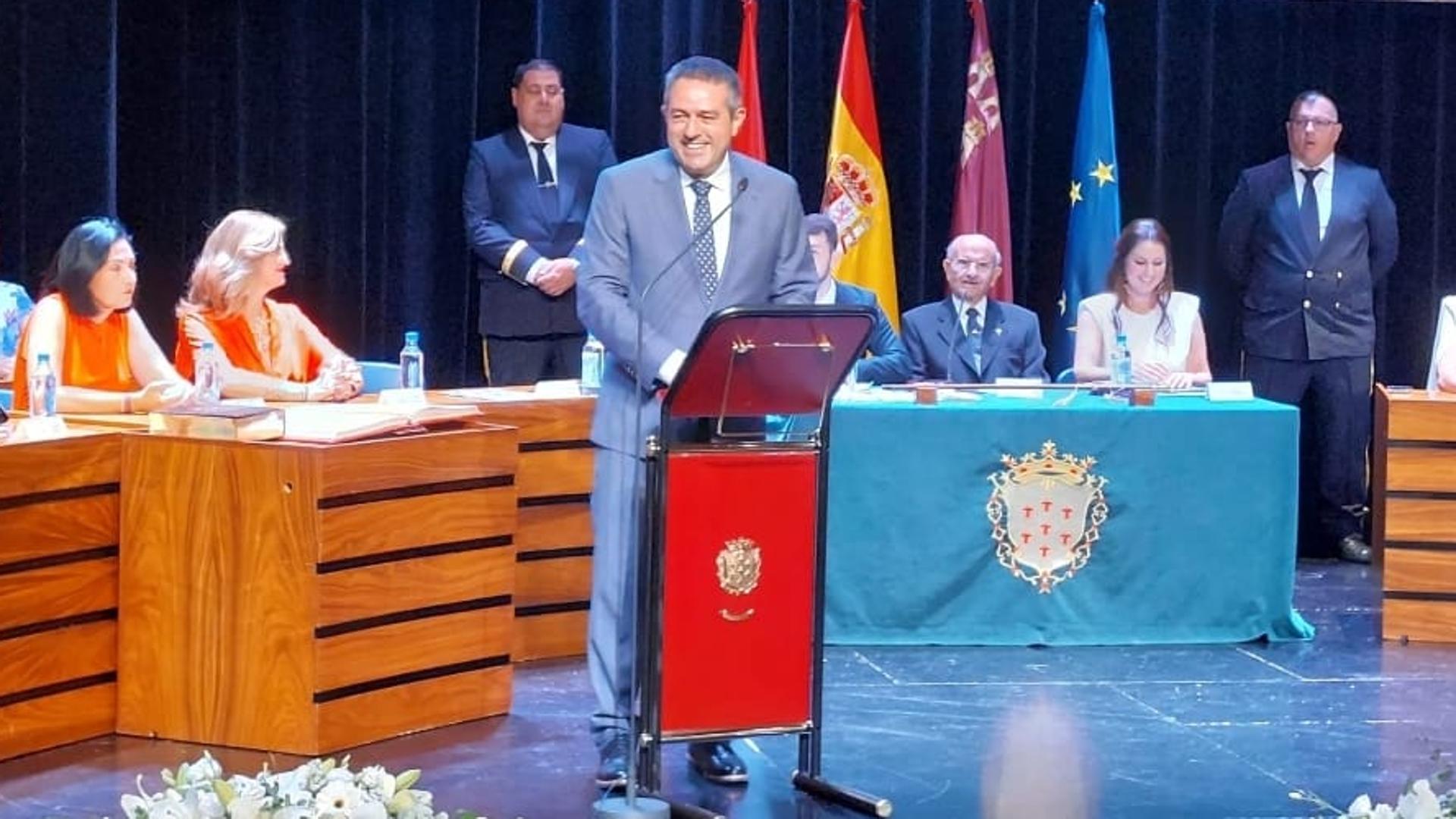 Joaquín Buendía continúa «con la ilusión renovada para hacer que Alcantarilla siga creciendo»