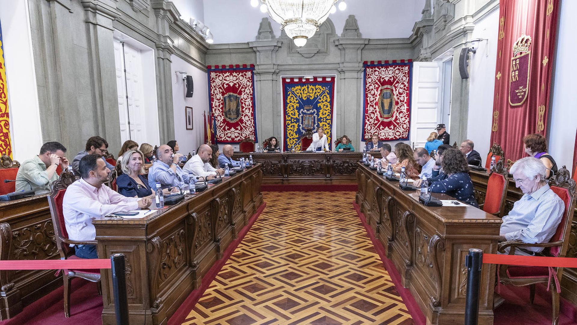 El Pleno de constitución del Ayuntamiento de Cartagena, en directo