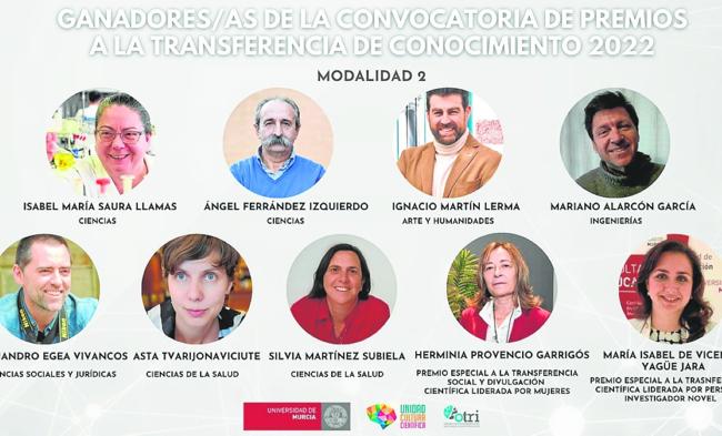 La UMU concede los Premios a la Transferencia del Conocimiento