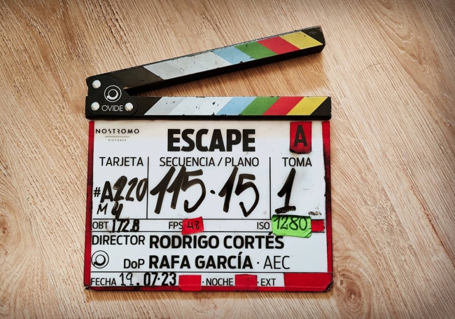 Rodrigo Cortés rueda ‘Escape’, la película basada en la novela del murciano Enrique Rubio con Martin Scorsese como productor