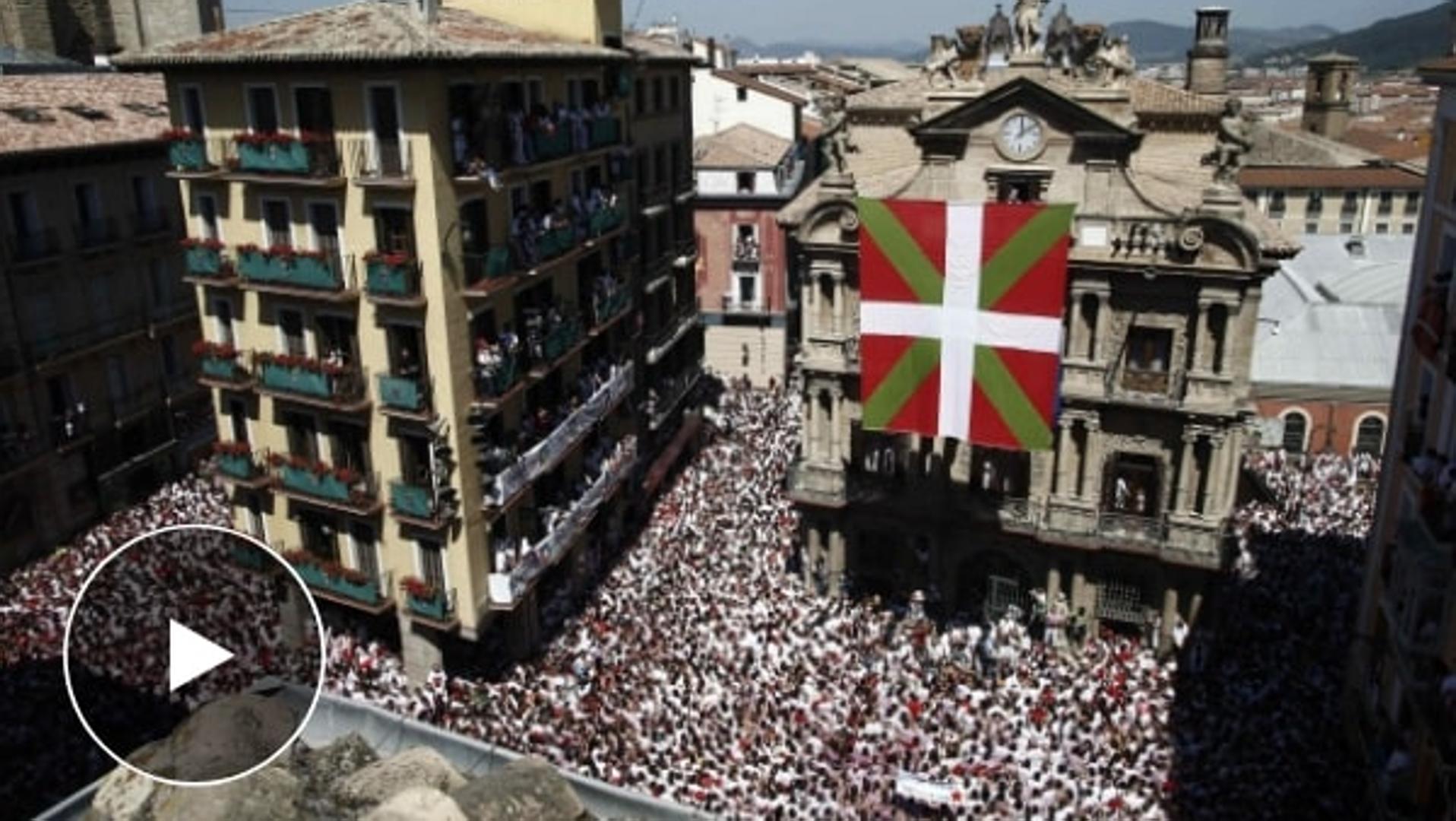 Así ha sido el chupinazo de San Fermín 2023