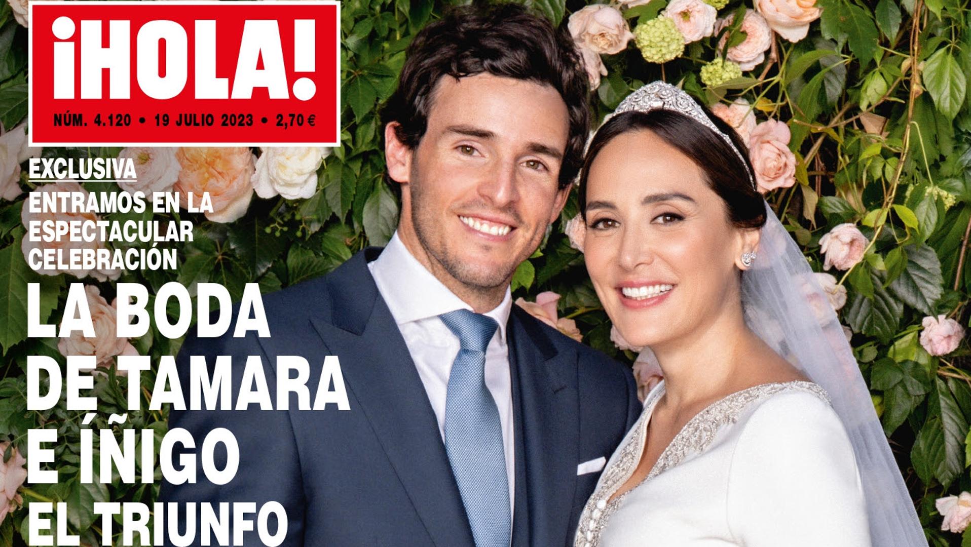 La exclusiva de la boda de Tamara Falcó en ¡Hola! sufre el mayor pirateo de la historia de la prensa