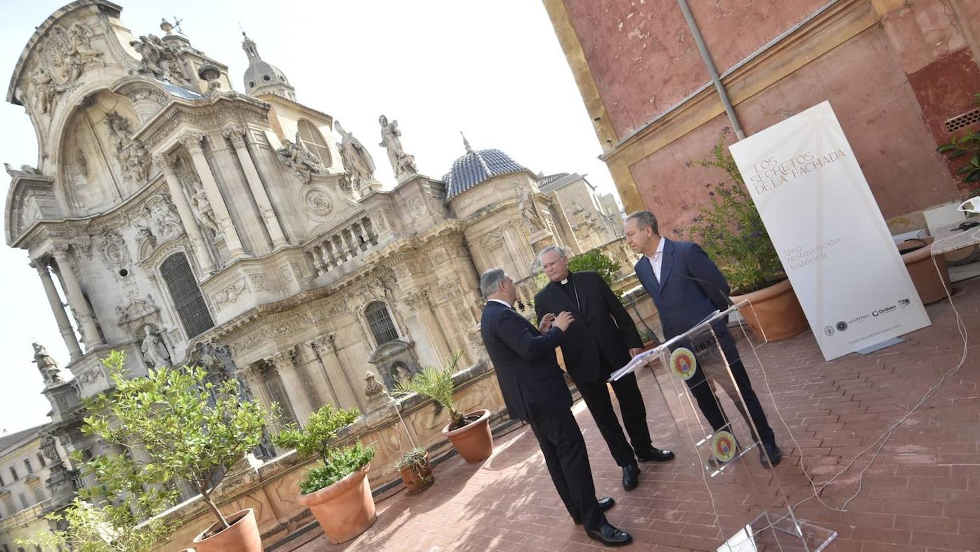 Las obras de restauración de la fachada de la Catedral de Murcia arrancarán el próximo 8 de agosto