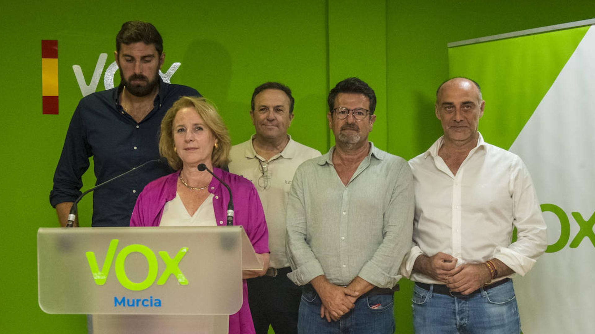 Vox se derrite y culpa al voto útil en la Región de Murcia